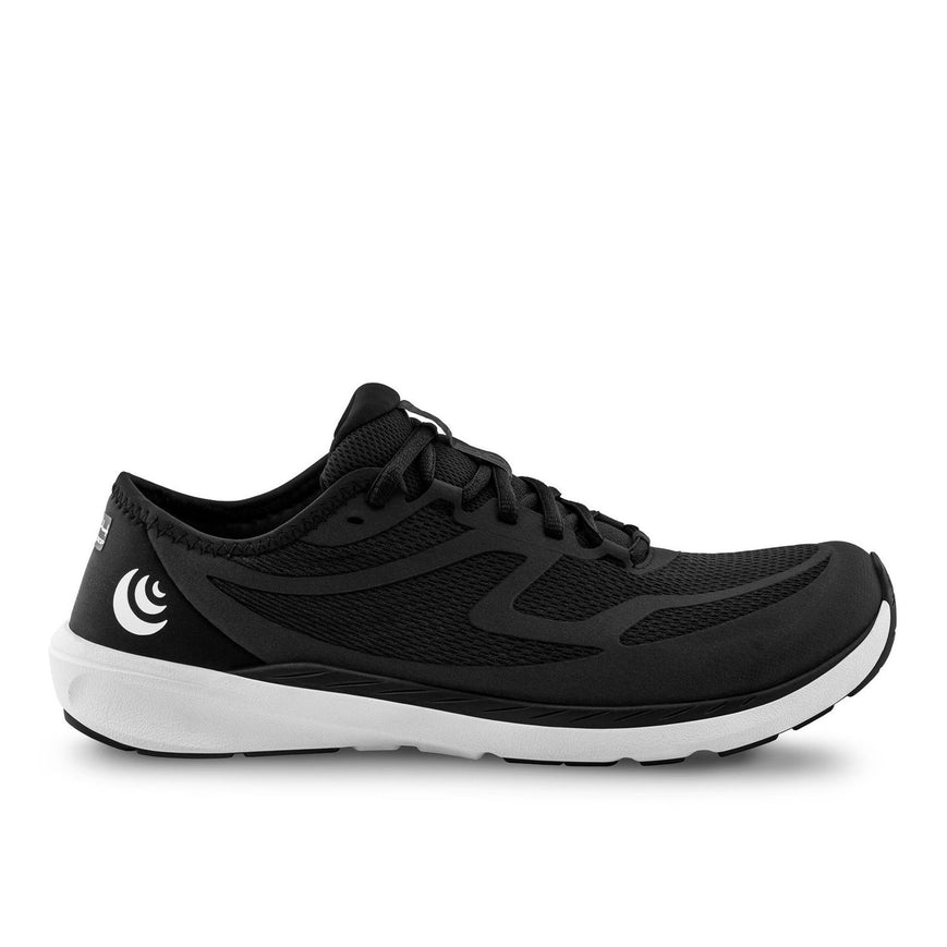 Women's Topo Athletic ST-4, Black/White, 8 B Medium