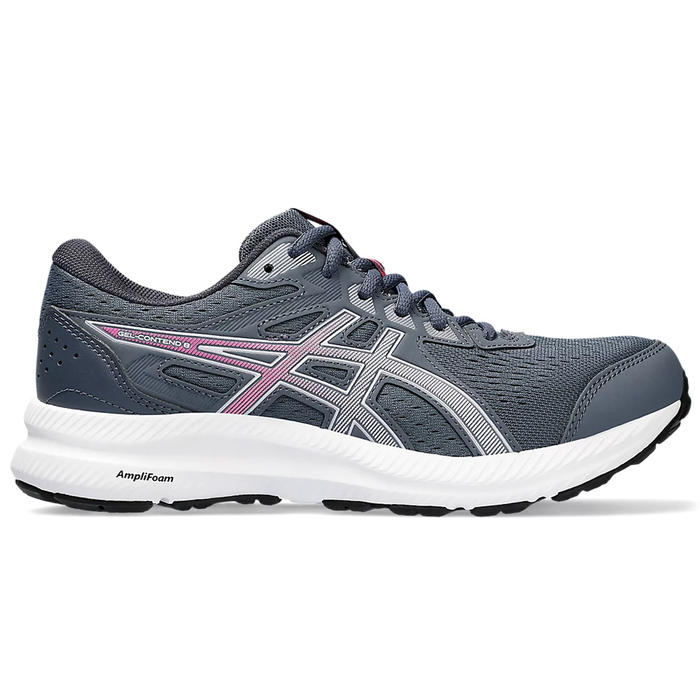 Women's Asics GEL-Contend 8, Tarmac/Lilac Hint, 11 D Wide