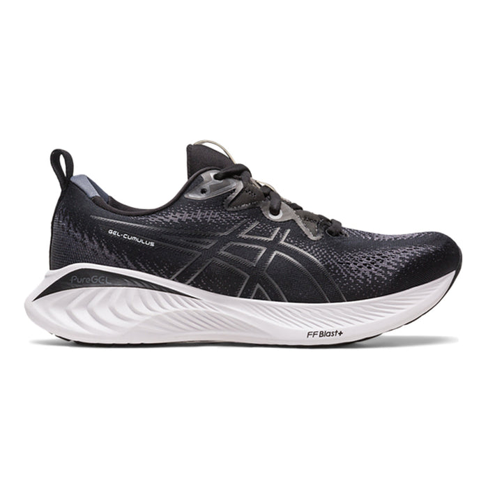 Women's Asics Gel-Cumulus 25, Black/White, 6 D Wide