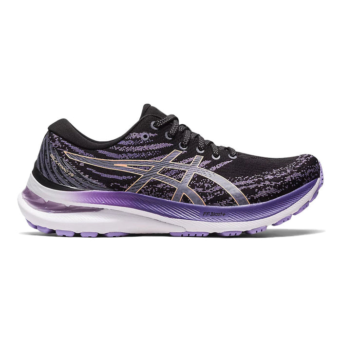 Women's Asics Gel-Kayano 29, Black/Summer Dune, 8 B Medium