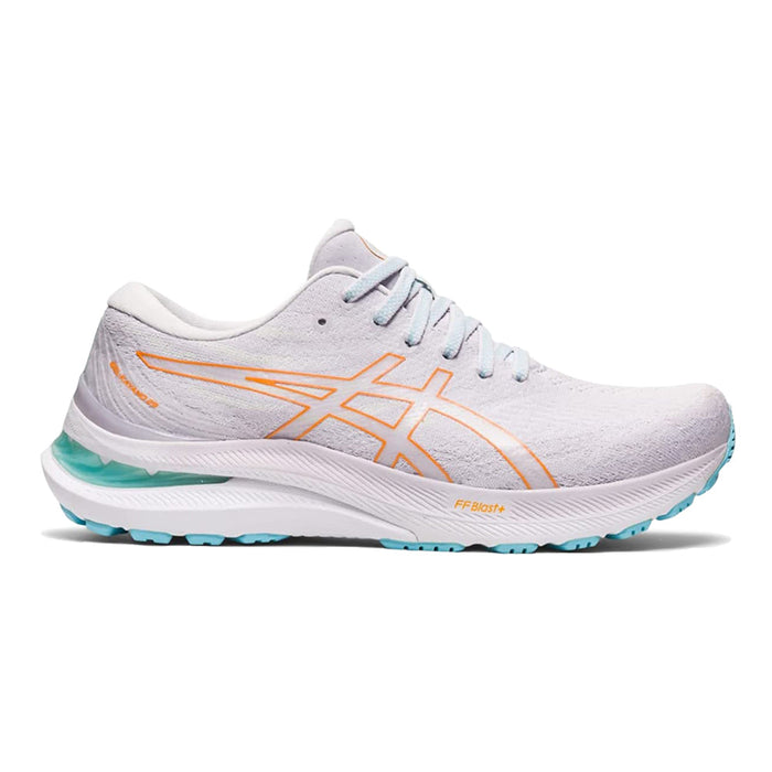 Women's ASICS GEL-Kayano 29, Lilac Hint/Bengal Orange, 6.5 B Medium — RELAY