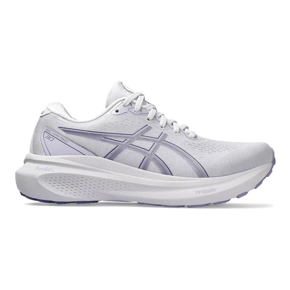 Women's Asics GEL-Kayano 30, Lilac Hint/Ash Rock, 8.5 B Medium