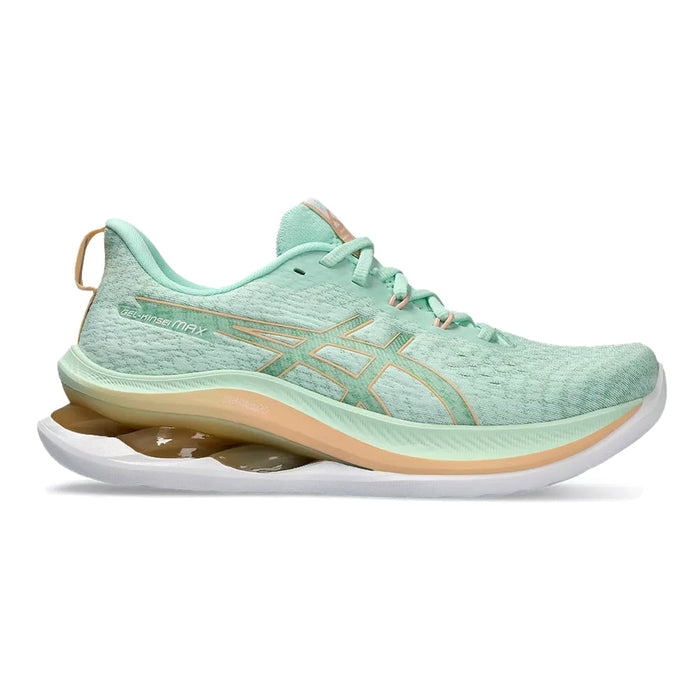 Women's Asics GEL-Kinsei Max, Mint Tint/Apricot Crush, 9.5 B Medium