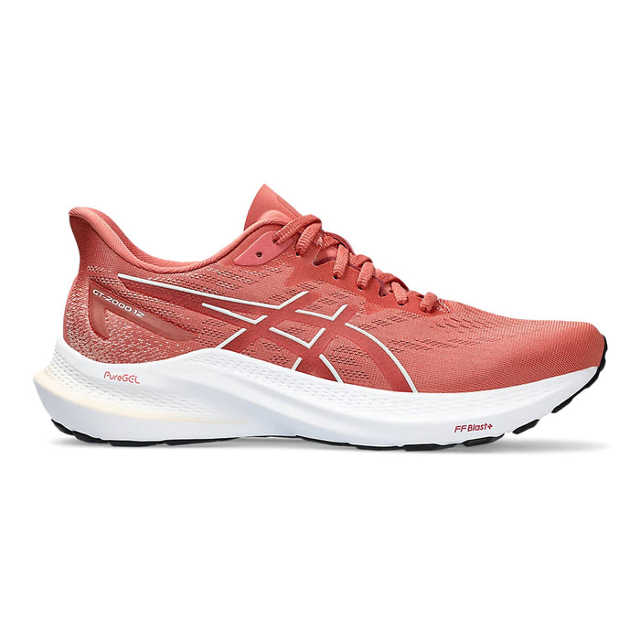 Women's Asics GT-2000 12, Light Garnet/Brisket Red, 6 B Medium