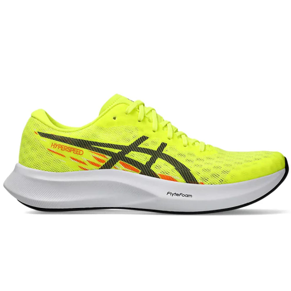 Women's Asics Hyper Speed 4, Safety Yellow/Black, 10 B Medium