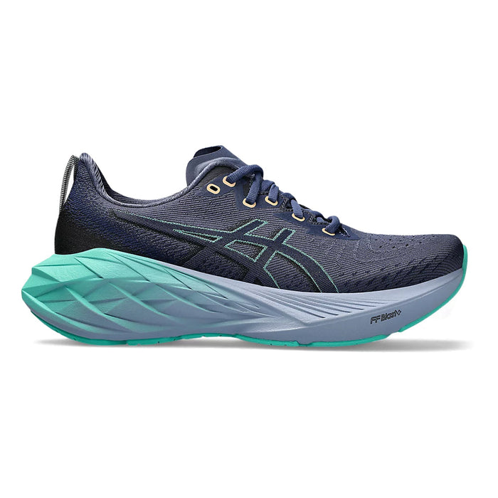 Women's Asics Novablast 4, Thunder Blue/Blue Expanse, 10 B Medium