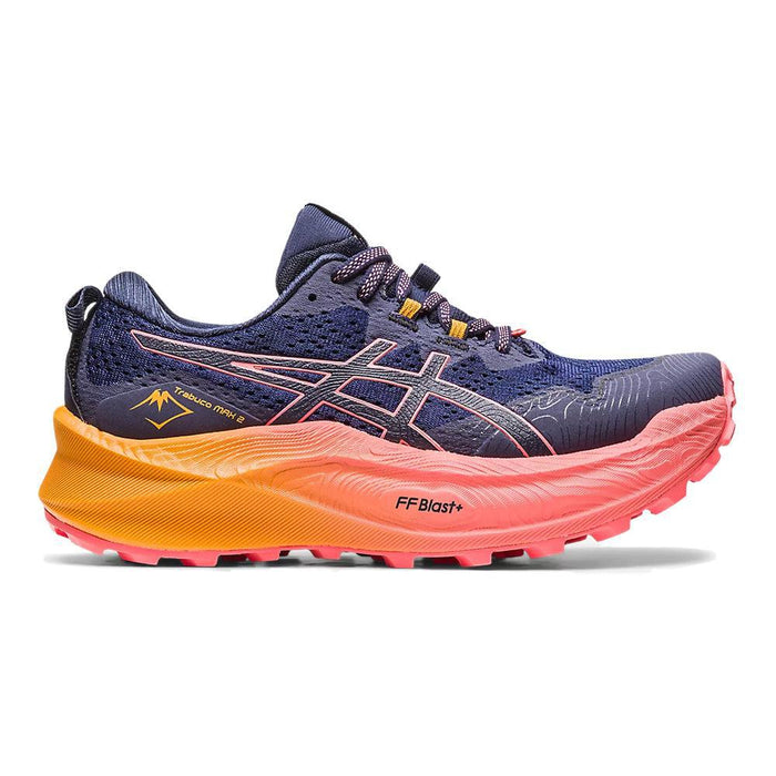 Women's Asics Trabuco Max 2, Midnight/Papaya, 9 B Medium