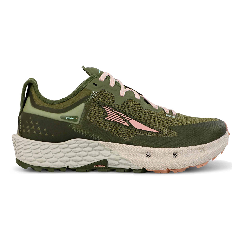 Women's Altra Timp 4, Dusty Olive, 8 B Medium