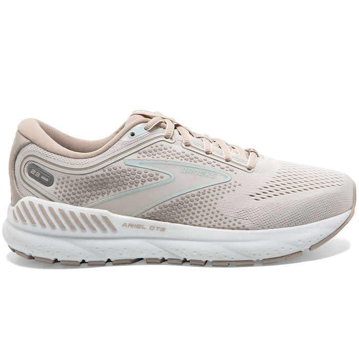 Women's Brooks Ariel GTS 23, Chateau Grey/White Sand, 12 D Wide