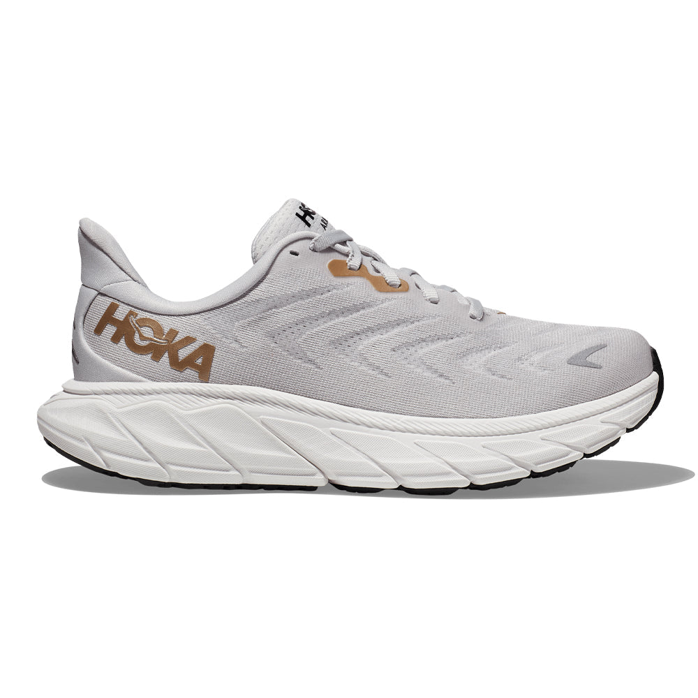Women's Hoka Arahi 6, Nimbus Cloud/Rose Gold, 5 B Medium