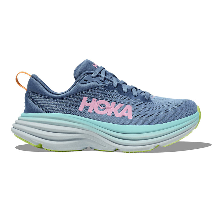 Women's Hoka One One Bondi 8, Shadow/Dusk, 8.5 B Medium — RELAY