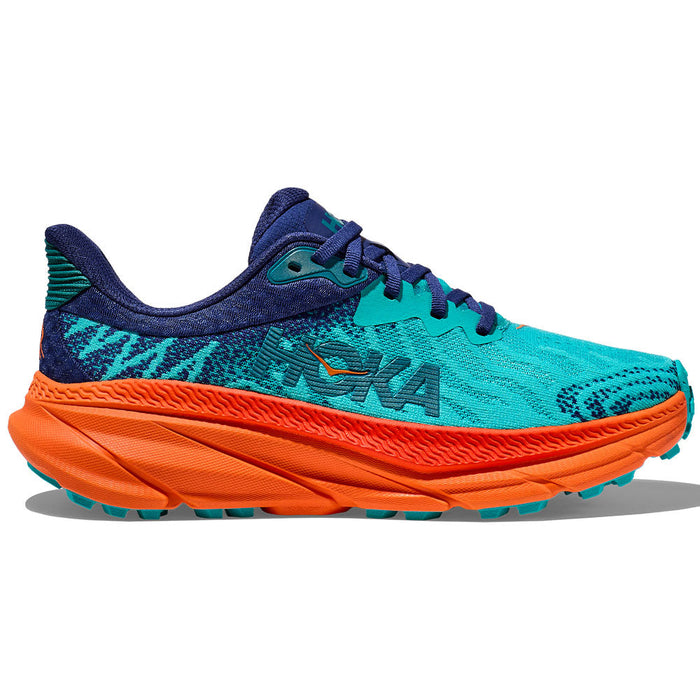 Women's Hoka One One Challenger ATR 7, Ceramic/Vibrant Orange, 10 B Medium