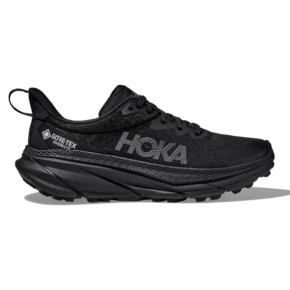 Women's Hoka Challenger ATR 7 GTX, Black/Black, 8.5 B Medium
