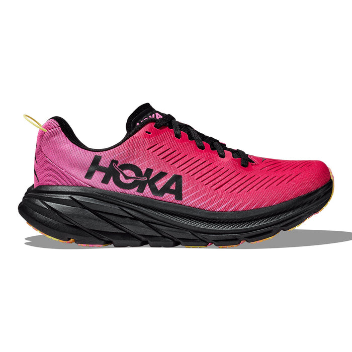 Women's Hoka One One Rincon 3, Raspberry/Strawberry, 8 B Medium — RELAY