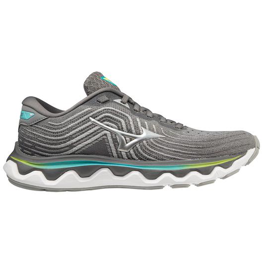 Women's Mizuno Wave Horizon 6, Ultimate Grey/Silver, 6 B Medium