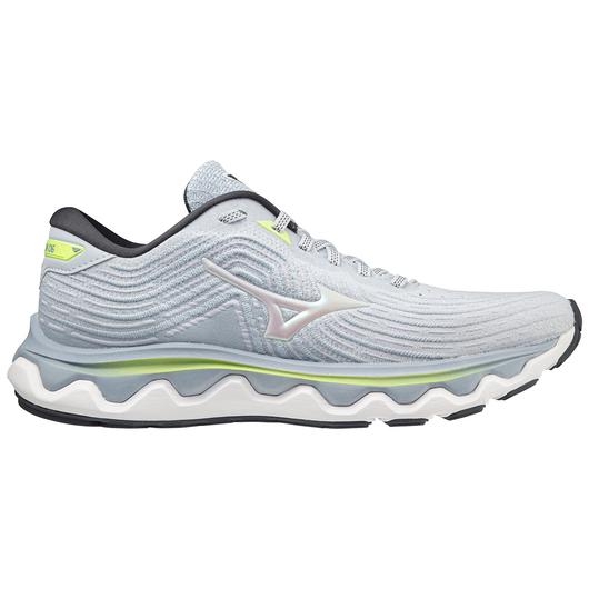 Women's Mizuno Wave Horizon 6, Heather/White, 6 B Medium