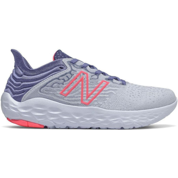 Women's New Balance Fresh Foam Beacon v3, Moon Dust/Magnetic Blue, 6.5 B Medium