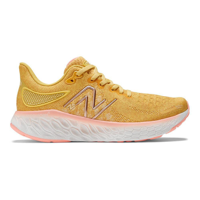 Women's New Balance Fresh Foam X 1080v12, Honeycomb/Grapefruit, 8 B Medium