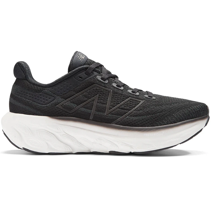 Women's New Balance Fresh Foam X 1080v13, Black/White, 7.5 B Medium