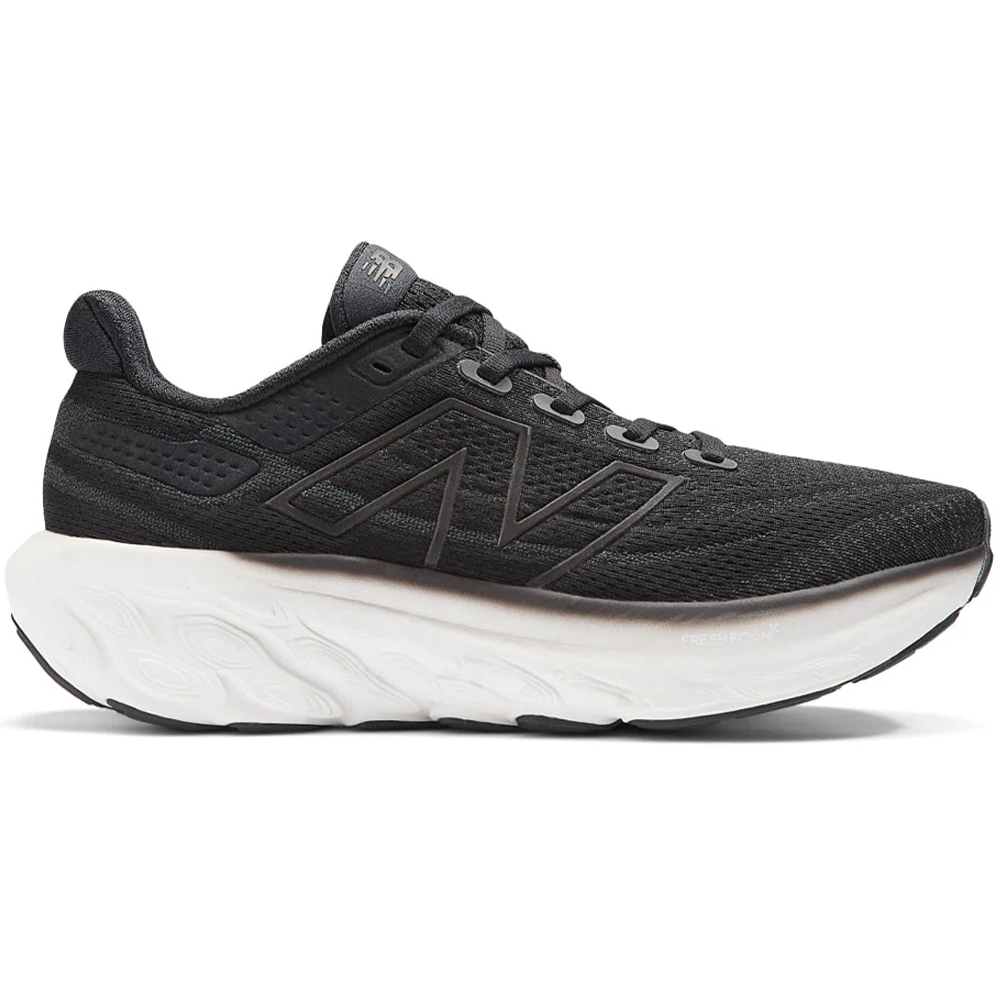 Women's New Balance Fresh Foam X 1080v13, Black/White, 8.5 B Medium