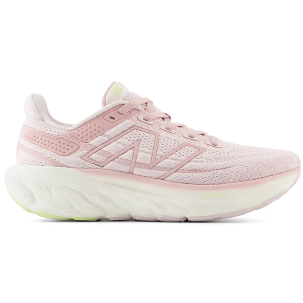 Women's New Balance Fresh Foam X 1080v13, Pink Granite/ORB Pink/Limelight, 9.5 D Wide