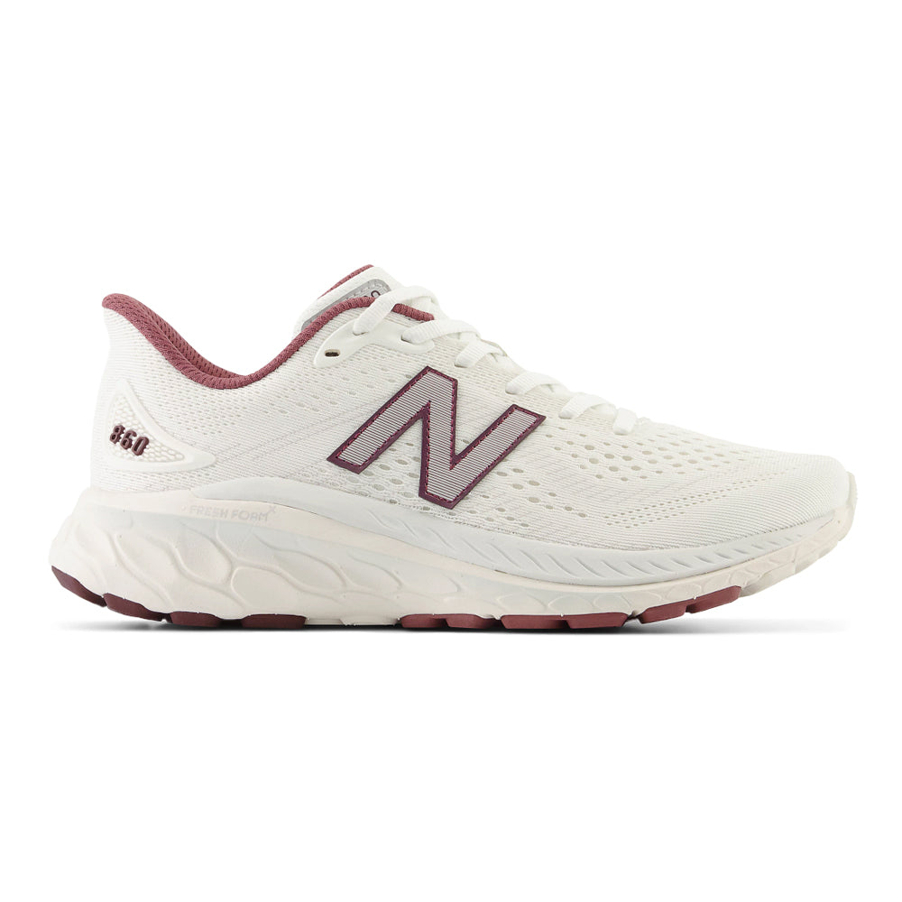 Men's New Balance Fresh Foam X 860v13, Sea Salt/Wash Burgundy, 12.5 D Medium