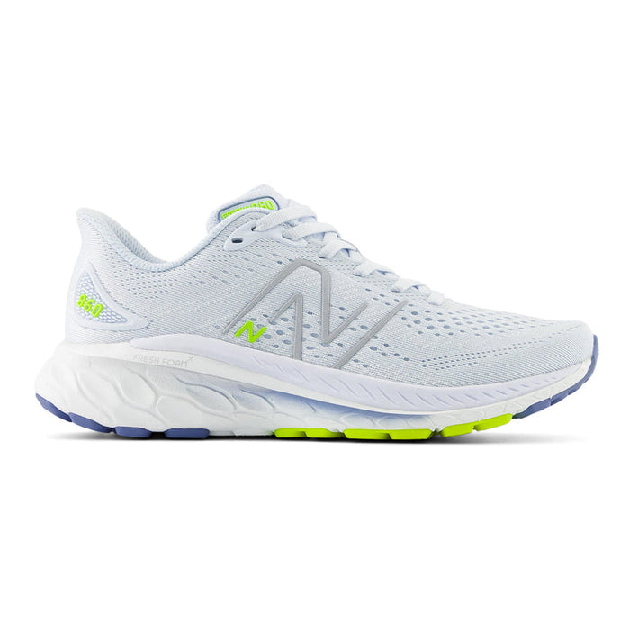 Women's New Balance Fresh Foam X 860v13, Ice Blue/Thirty Watt, 9.5 B Medium