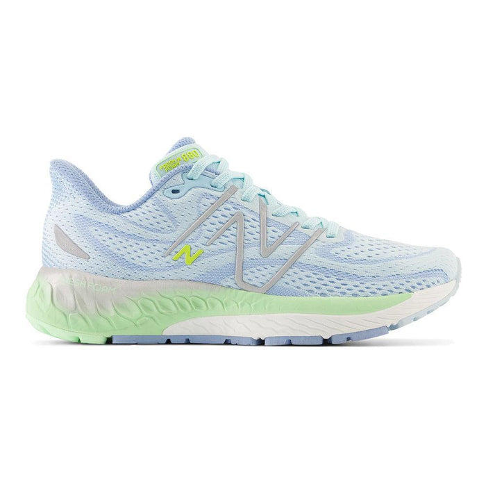 Women's New Balance Fresh Foam X 880v13, Blue/Green Aura, 10.5 B Medium