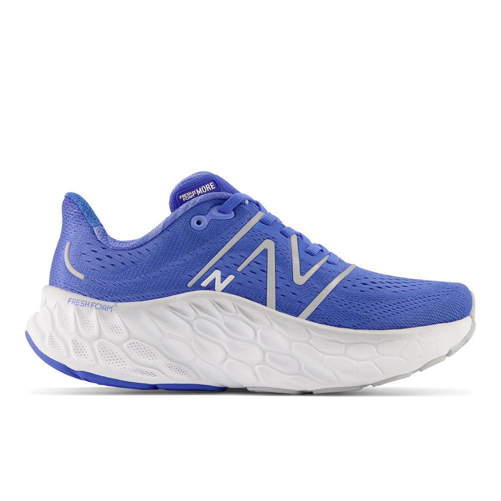 Women's New Balance Fresh Foam X More v4, Bright Lapis, 7.5 B Medium