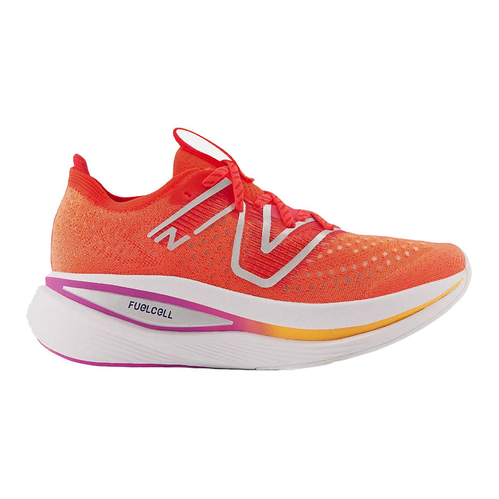 Women's New Balance FuelCell SuperComp Trainer, Electric Red, 9 B Medium