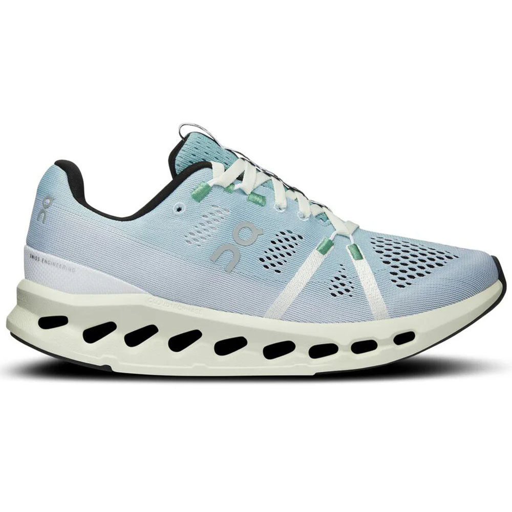 Women's On Cloudsurfer, Mineral/Aloe, 8 B Medium
