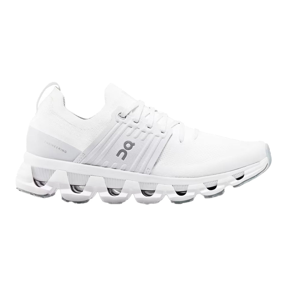 Women's On Cloudswift 3, White/Frost, 10.5 B Medium