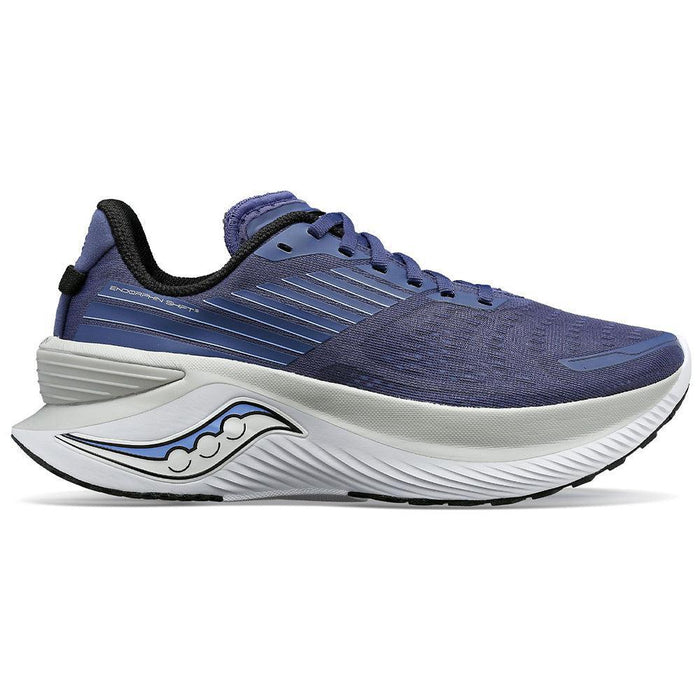 Women's Saucony Endorphin Shift 3, Night/Concrete, 5.5 B Medium