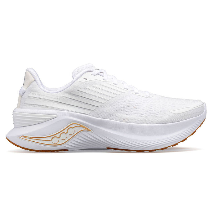 Women's Saucony Endorphin Shift 3, White/Gum, 11 B Medium