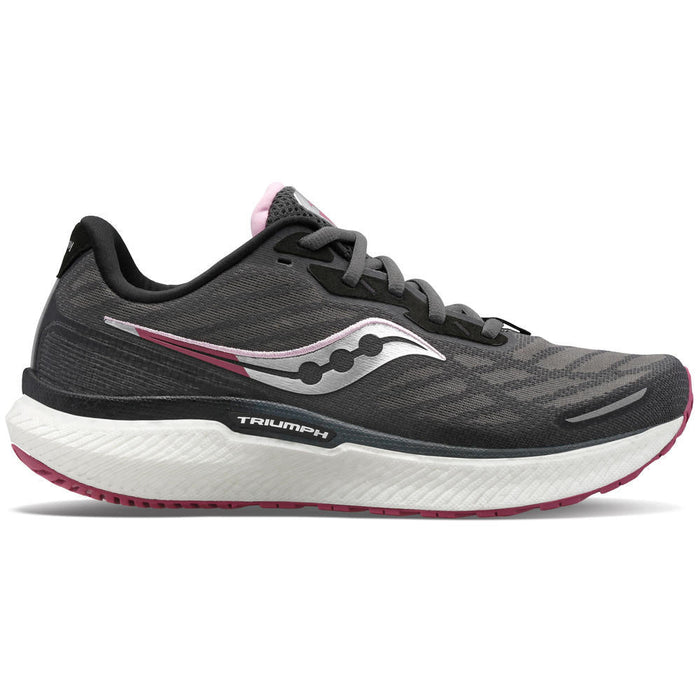 Women's Saucony Triumph 19, Shadow/Quartz, 6.5 B Medium