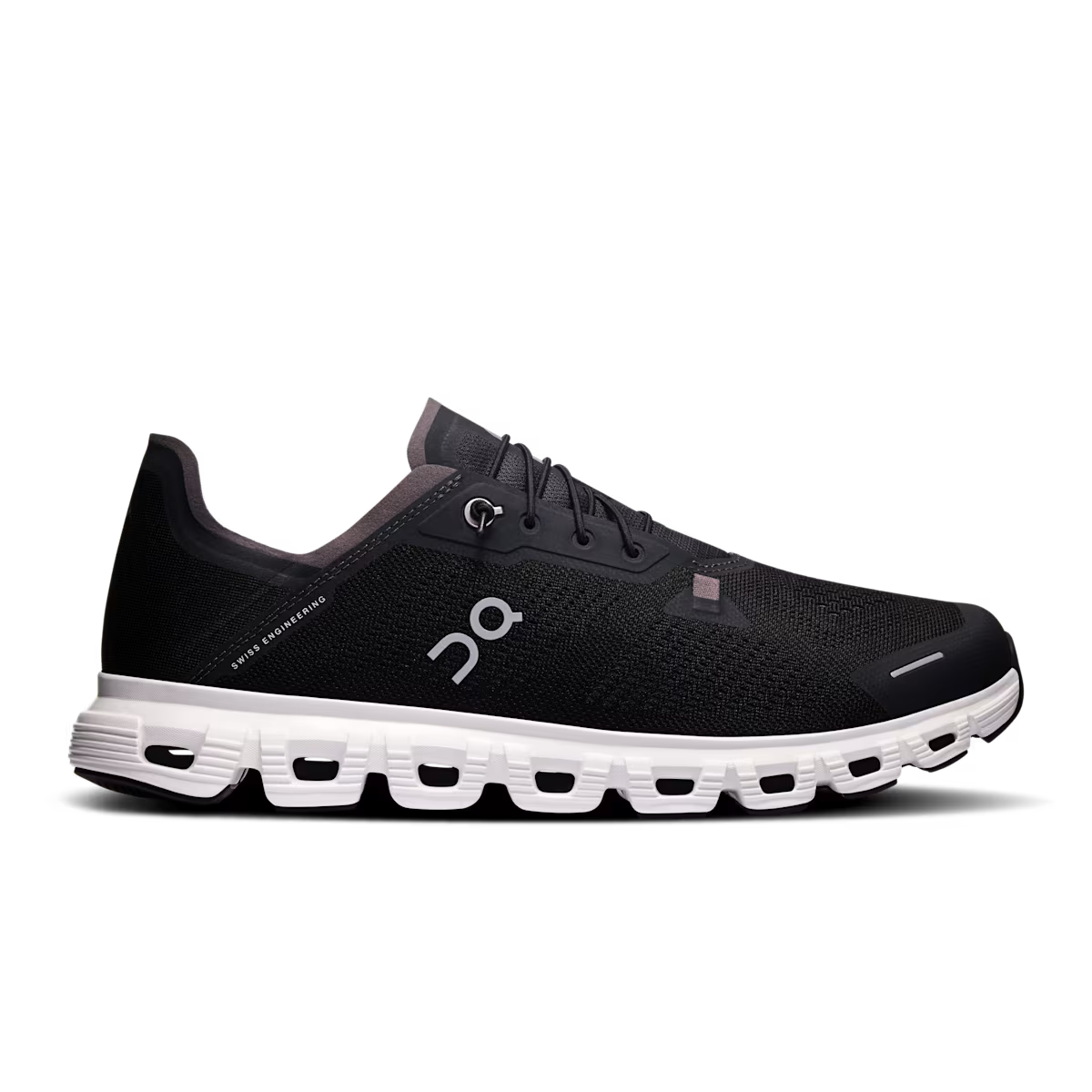 Men's On Cloud 6 Coast, Black/White, 8 D Medium