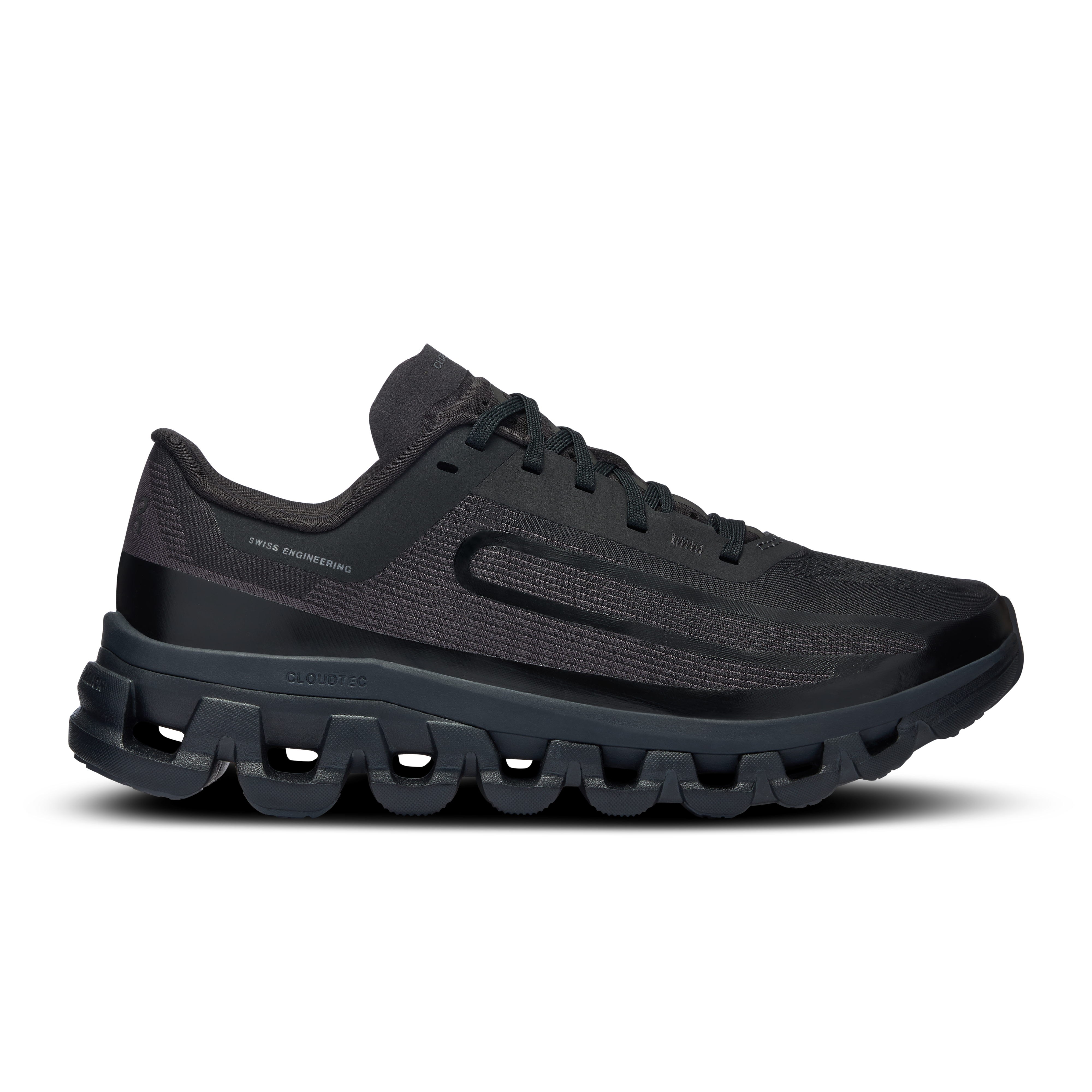 Women's On Cloudflow 4 IKON, Magnet/Black, 7 B Medium