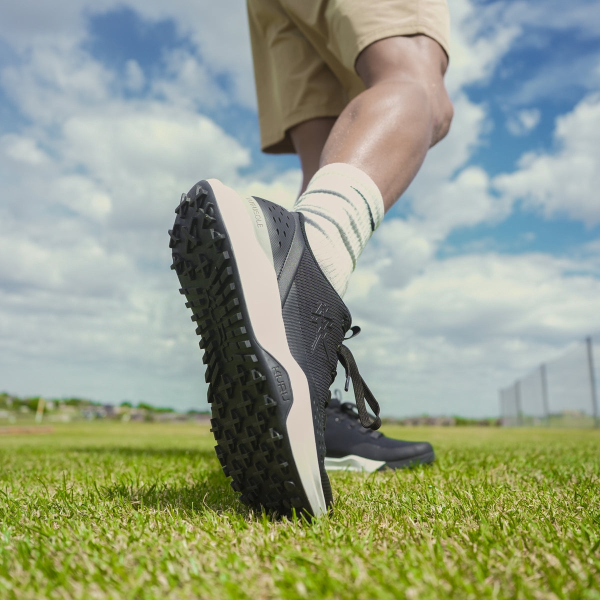 Unisex KURU DRIVE Golf, Jet Black/Bright White