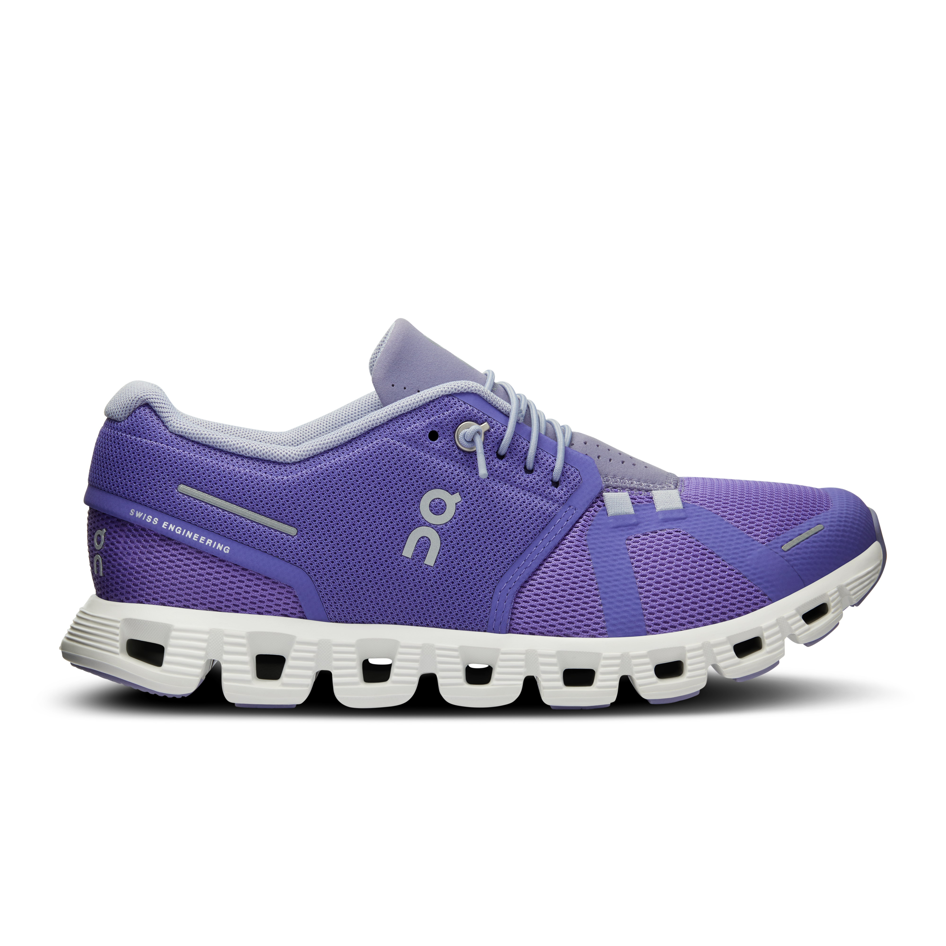 Women's On Cloud 5, Blueberry/Feather, 8 B Medium
