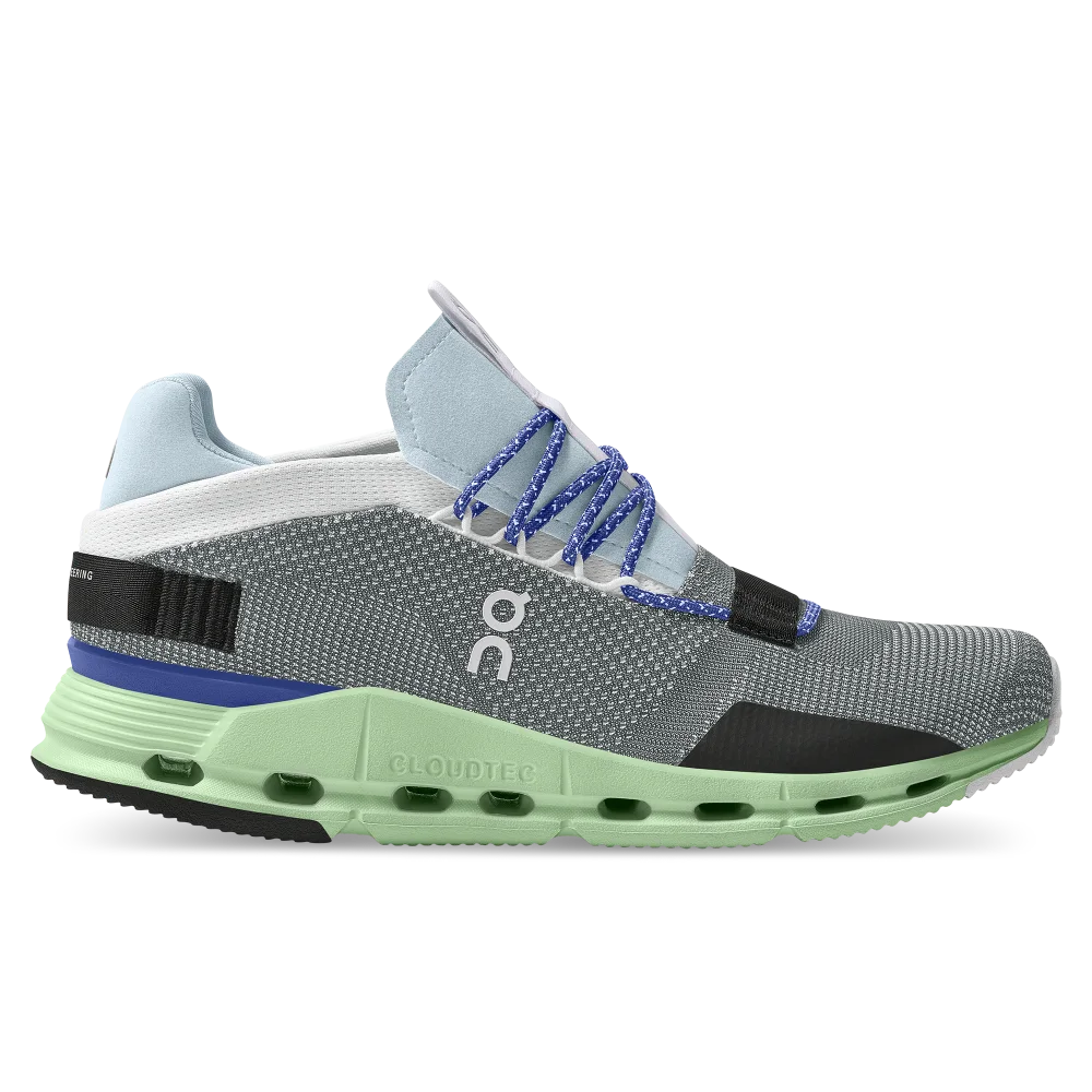 Men's On Cloudnova, Rock/Meadow, 11 D Medium