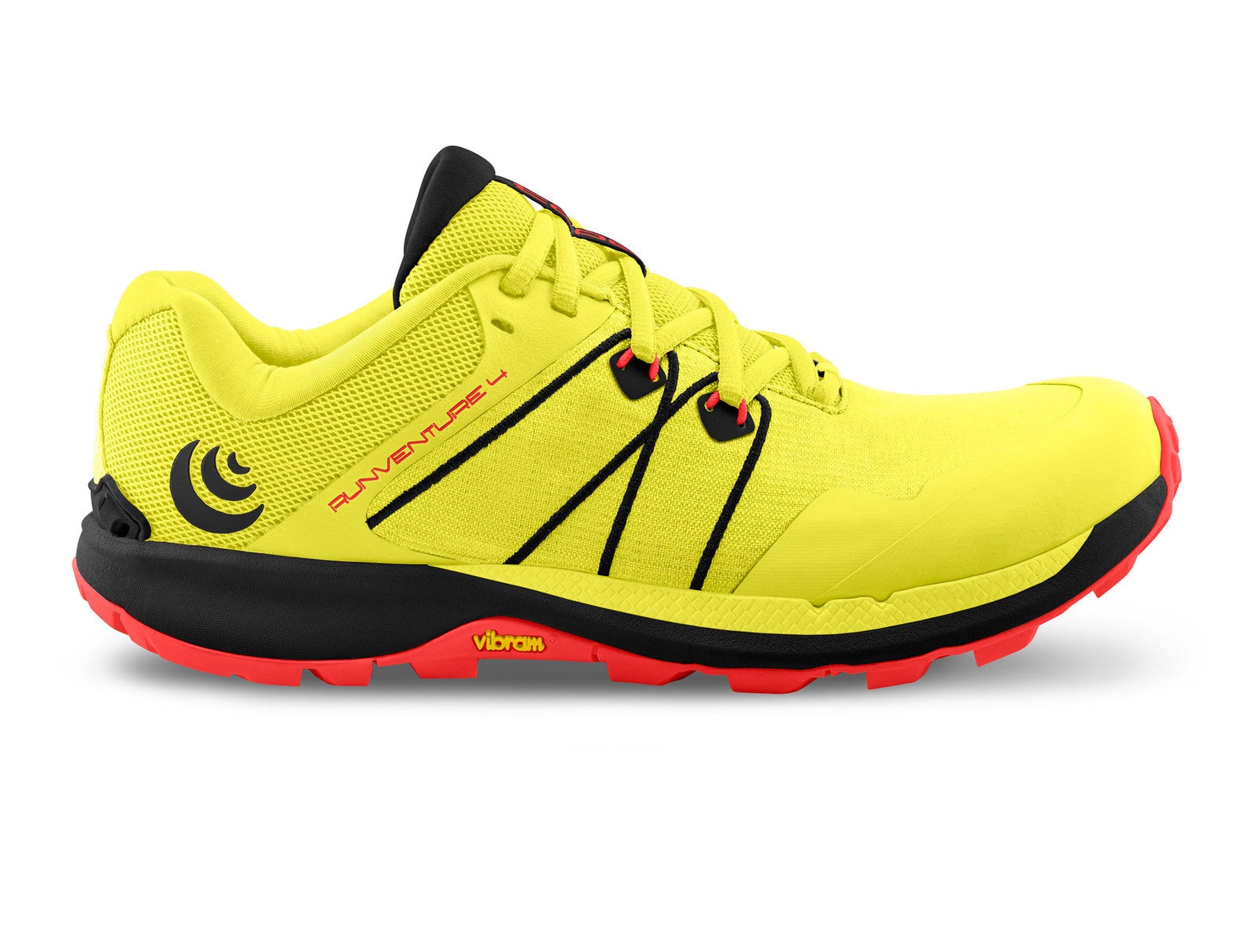 Men's Topo Athletic Runventure 4, Electric/Black, 10.5 D Medium
