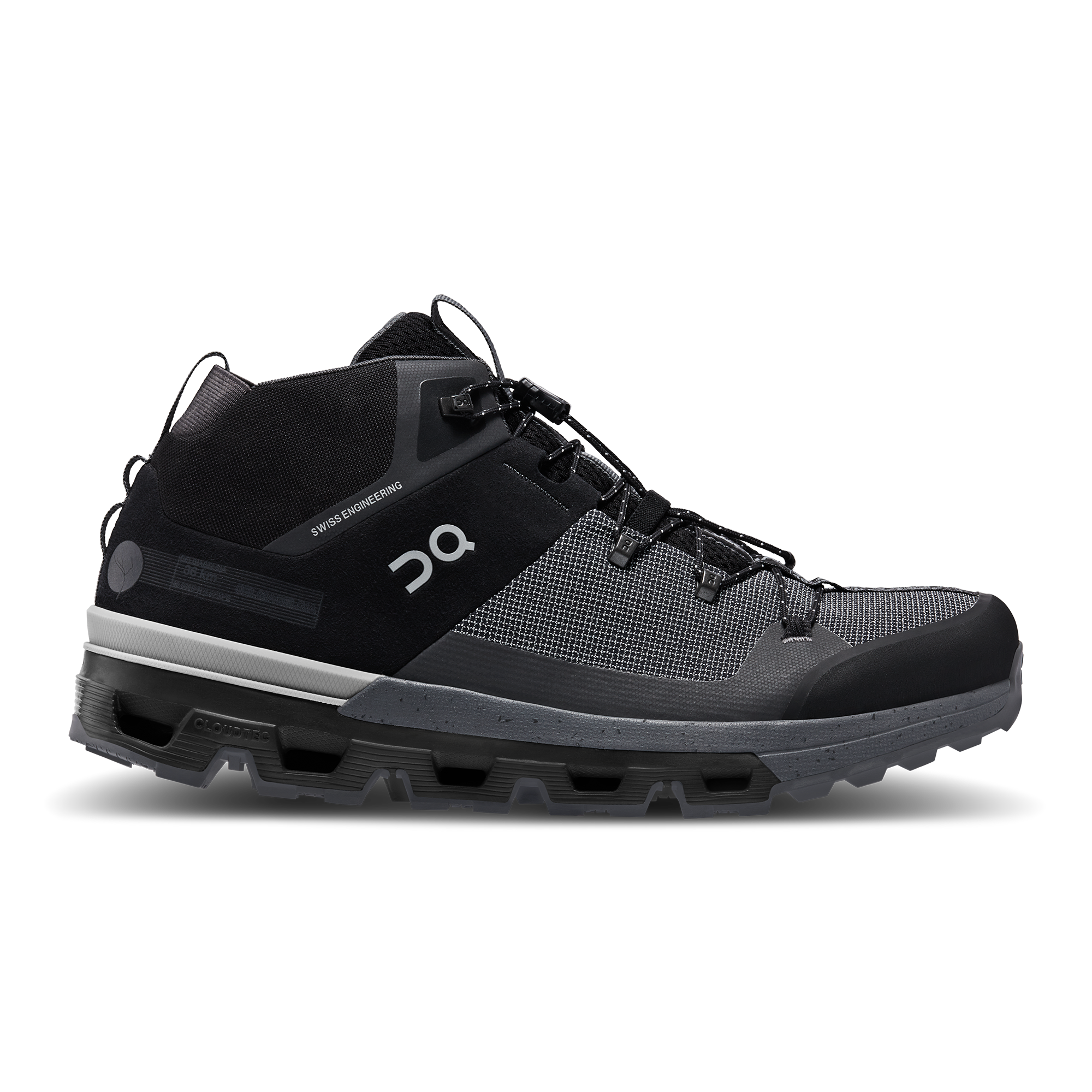 Men's On Cloudtrax, Black/Rock, 13 D Medium