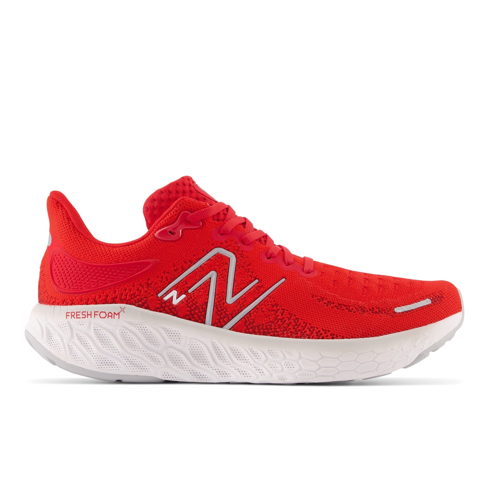 Men's New Balance Fresh Foam X 1080v12, Red/Rouge Red, 10 D Medium
