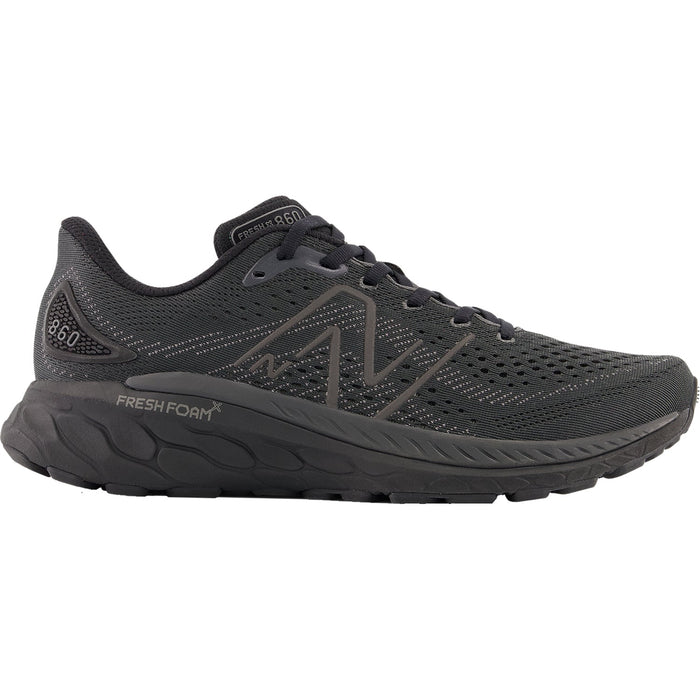 Men's New Balance Fresh Foam X 860v13, Black/Phantom, 15 2E Wide