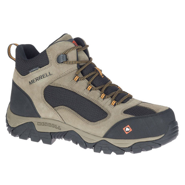 Men's Merrell Moab Onset Mid Waterproof, Walnut