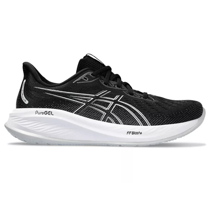 Men's Asics GEL-Cumulus 26, Black/Concrete, 10 2E Wide