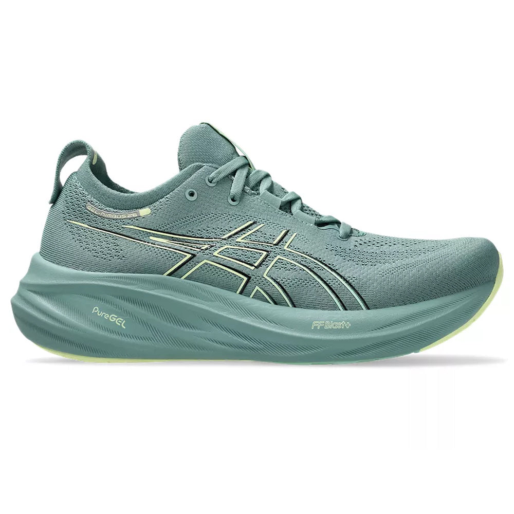 Men's Asics Gel-Nimbus 26, Celadon/Light Celadon, 11.5 D Medium