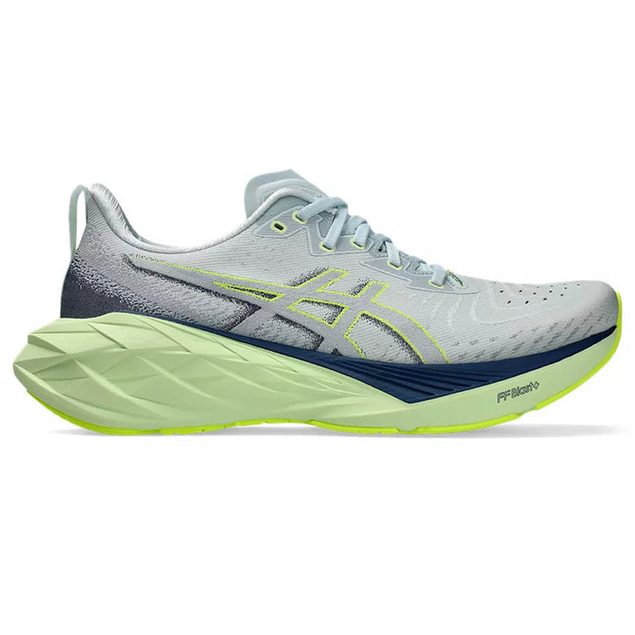 Men's Asics Novablast 4, Cool Grey/Blue Expanse, 11 D Medium