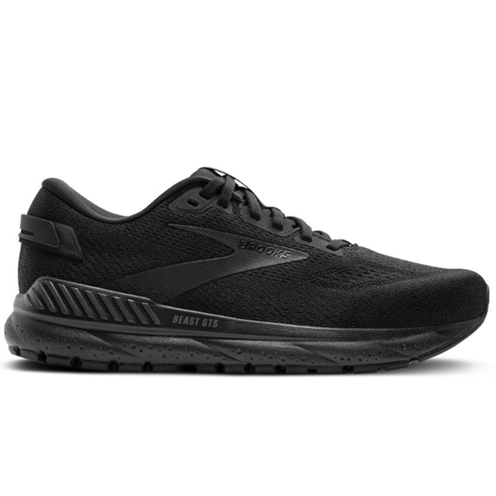 Men's Brooks Beast GTS 24, Black/Black/Ebony, 12 4E Extra Wide