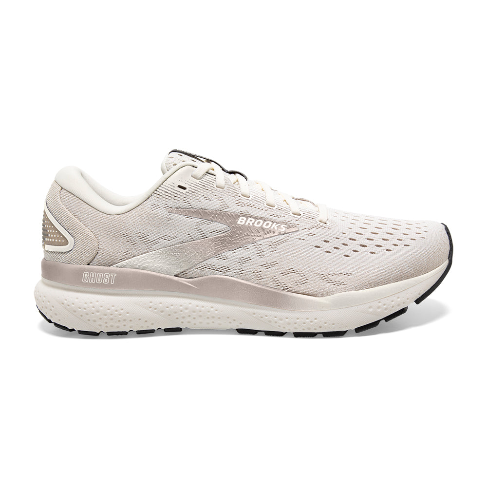 Men's Brooks Ghost 16, Coconut/Chateau/Forged Iron, 8.5 D Medium